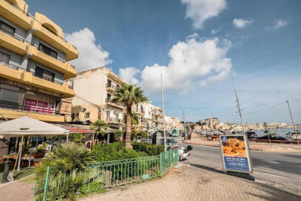 Sea View 2 Bedroom Apartment Marsaskala Buitenkant foto