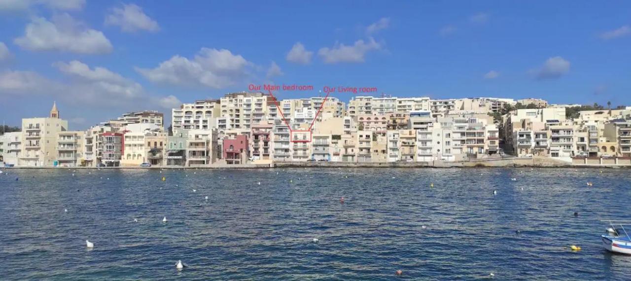 Sea View 2 Bedroom Apartment Marsaskala Buitenkant foto